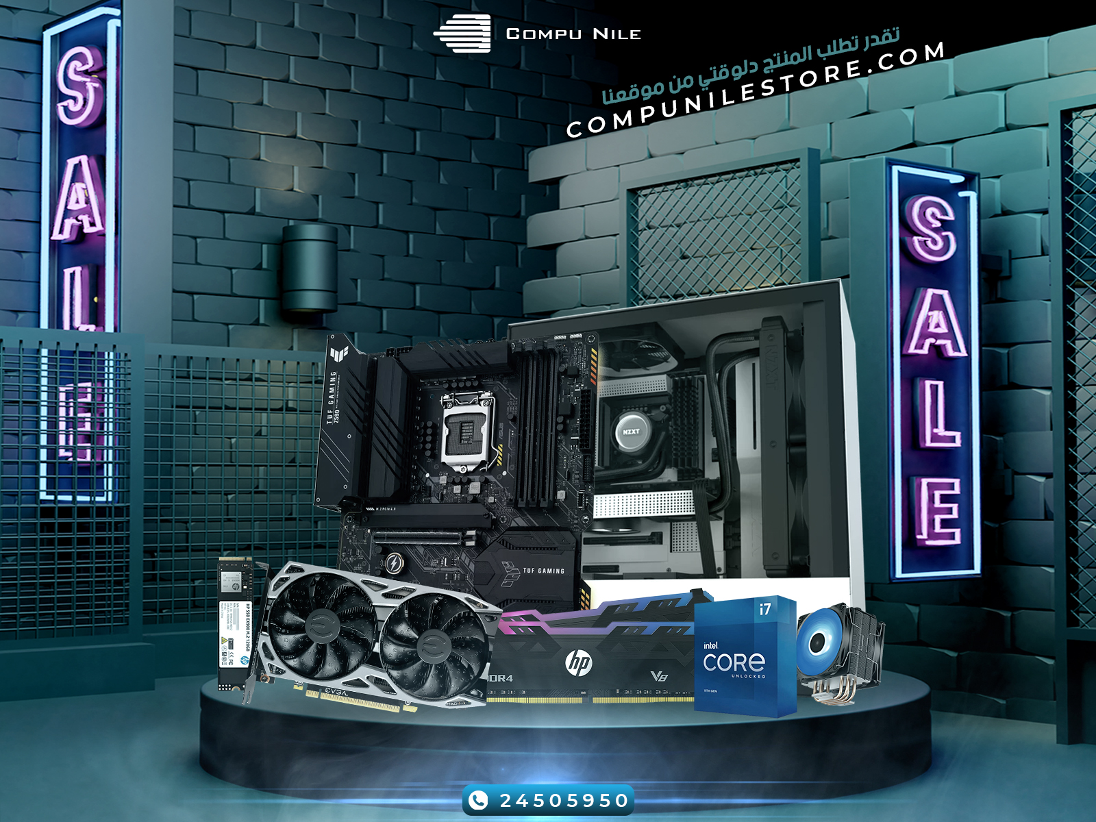 Core I7 11700K - Z590 Plus-WIFI - Ram RGB 2×8 3200MHz - ssd M.2