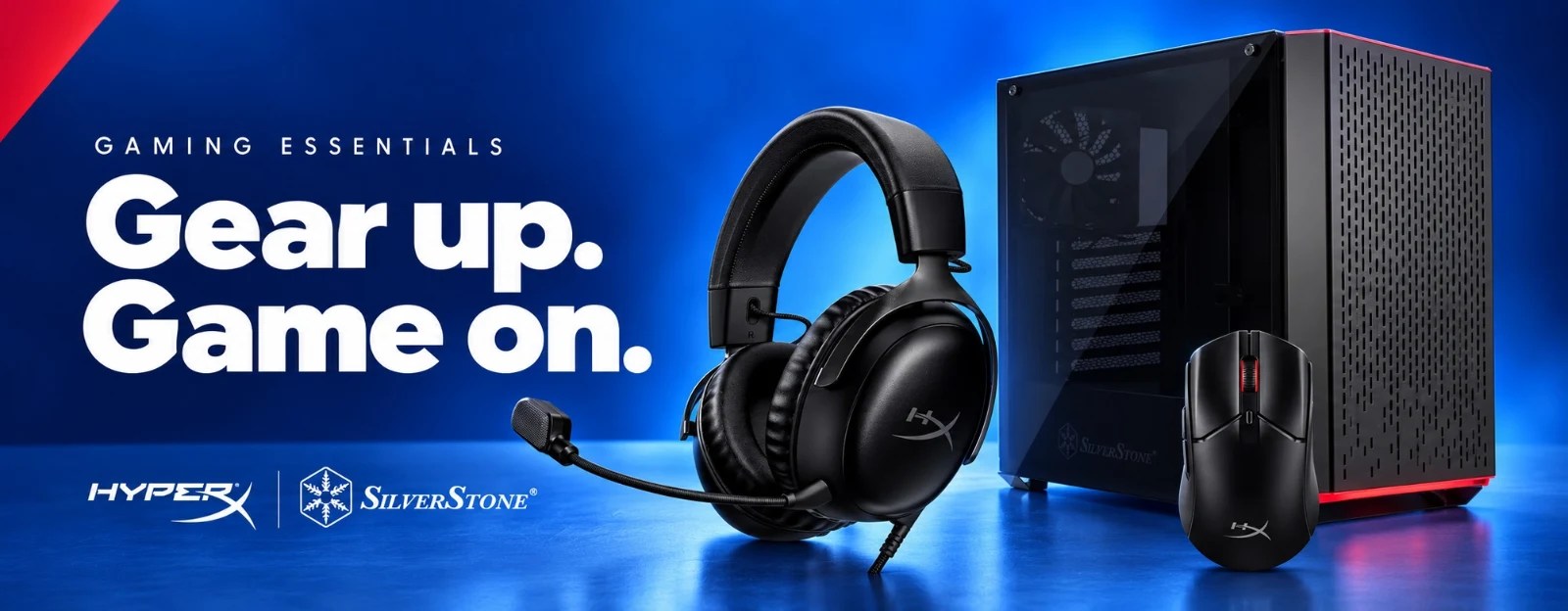 Gaming Essentials: HyperX and SilverStone gaming gear at CompuOne Lebanon