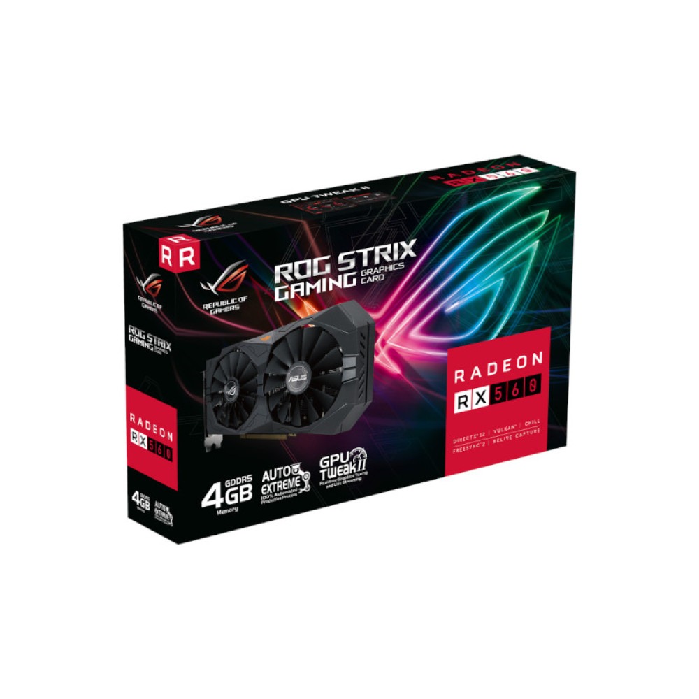 Buy Asus Rog Strix Radeon Rx 560 V2 4Gb Gddr5 Graphic Card