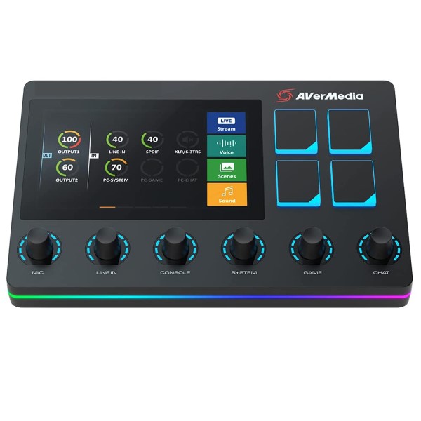 Buy Avermedia AX310 Live Streamer Audio Mixer Computech Store