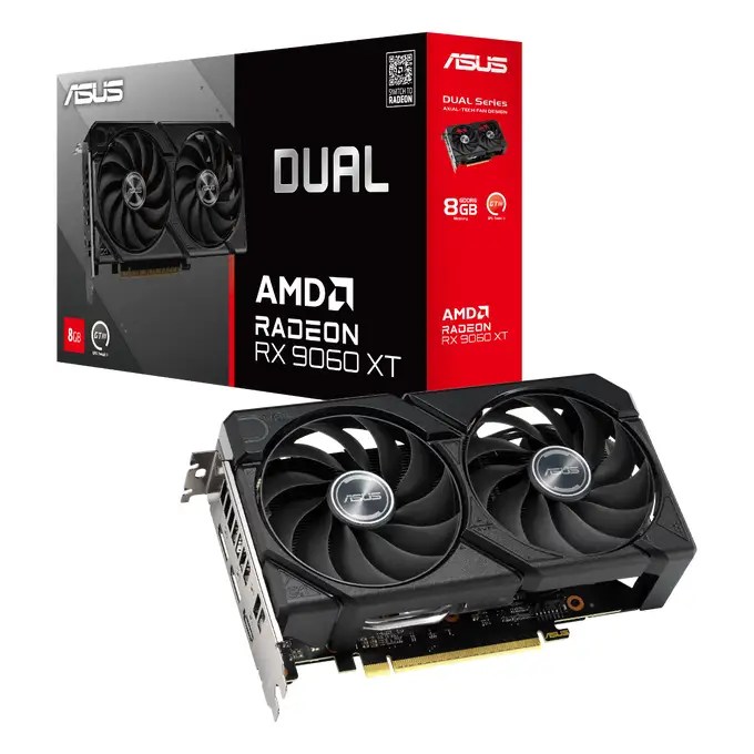 Buy ASUS Dual Radeon RX9060XT 8G GDDR6 Computech Store