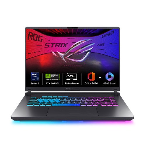 Buy ASUS ROG Strix G16 16 inch INTEL ARL HX Core Ultra RTX5070Ti