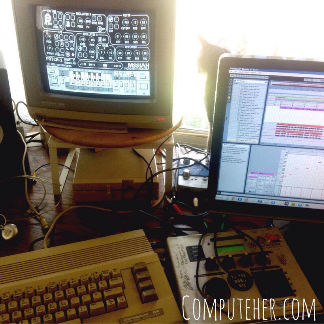 Recording new songs in my studio!