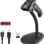 NetumScan Wireless Barcode Scanner with Stand