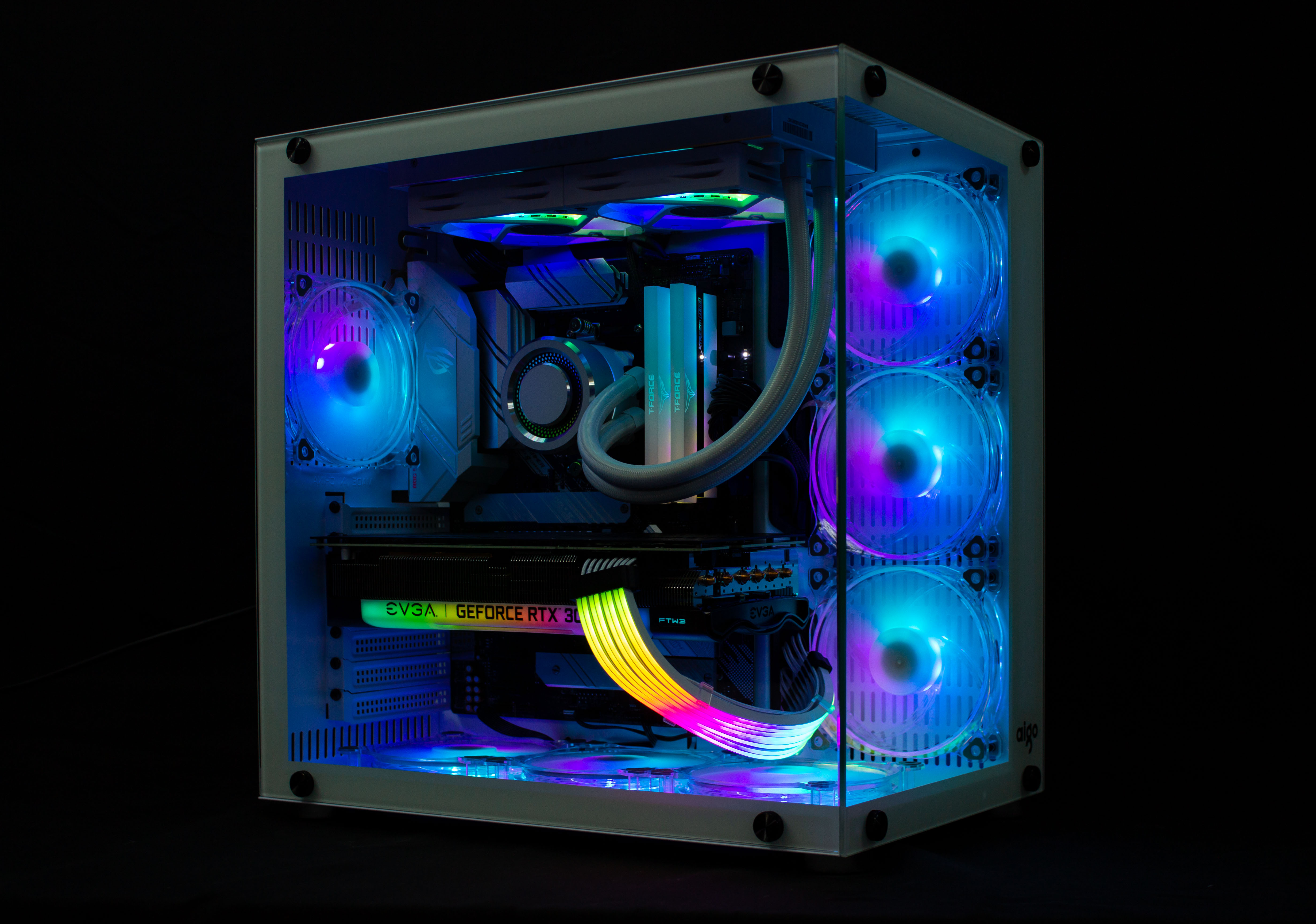 RAINBOW ROAD custom PC built at Computer Connection