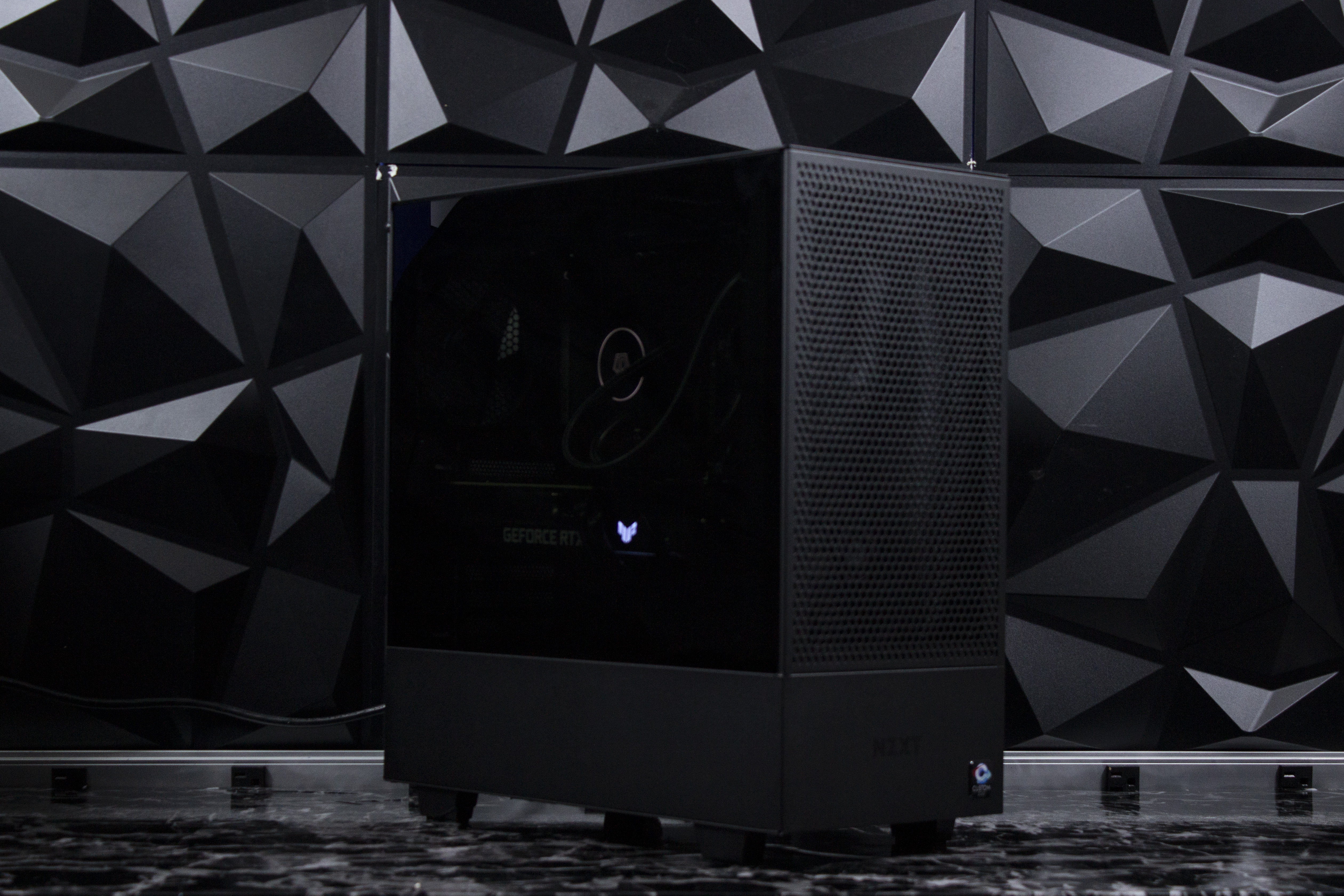 Lights Out custom PC built at Computer Connection
