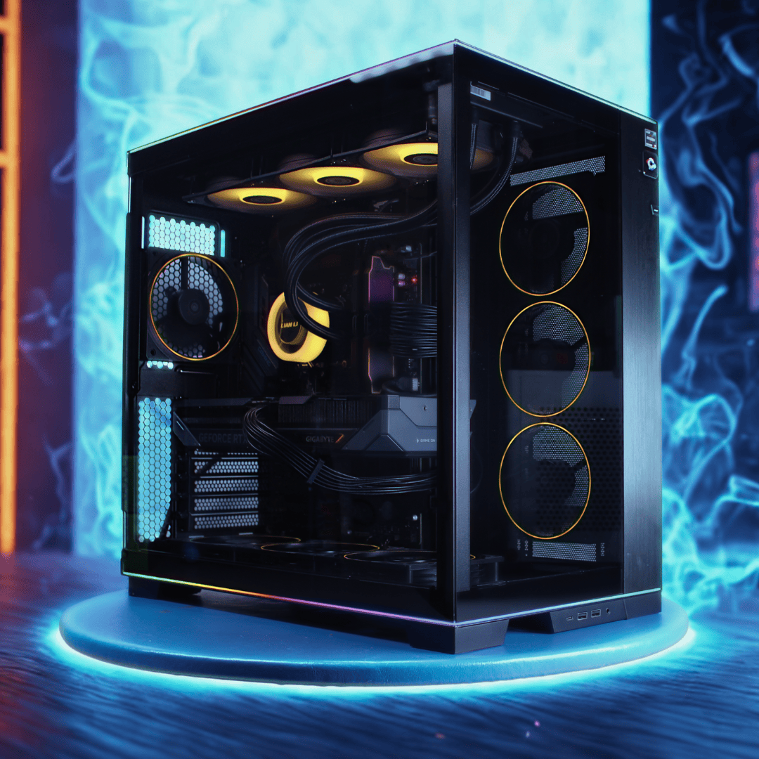 CC Flare custom PC built at Computer Connection