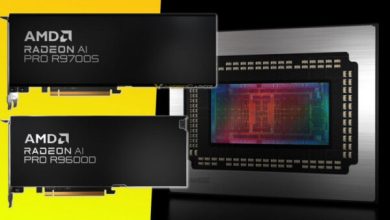AMD выпустила профессиональные видеокарты Radeon AI PRO R9700S и R9600D с 32 Гбайт памяти