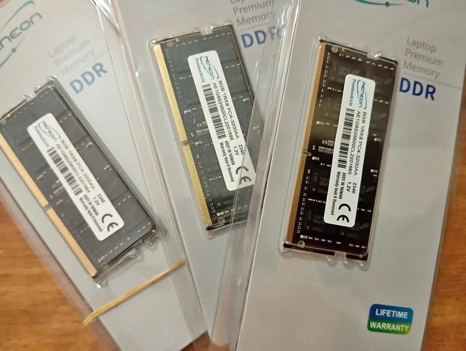 RAM DDR4 8GB 3200mhz