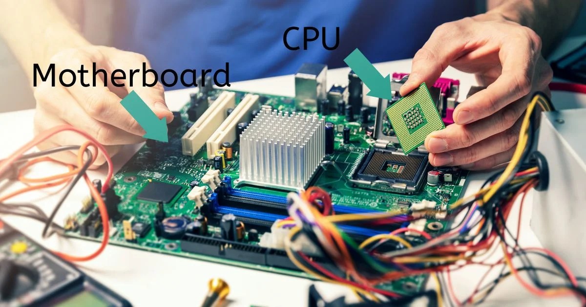 Motherboard vs. cpu: differences & functions