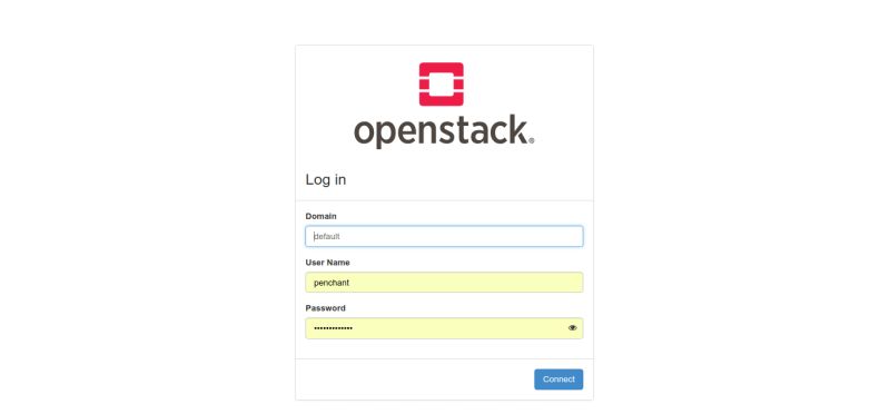 Openstack Gui Screenshot Shows The Cluster Node Specifications - Download Modern Dark Image | 4K