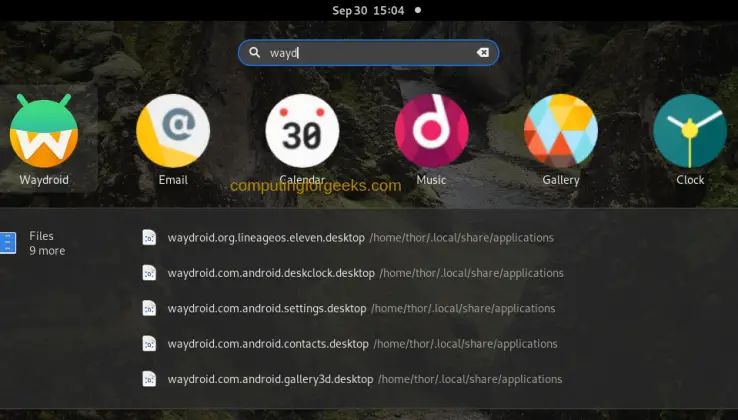 Run Android Operating System On Linux Using Waydroid Computingforgeeks - Dark Art Collection - Mobile Quality