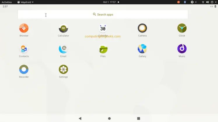 Run Android Operating System On Linux Using Waydroid Computingforgeeks - Premium Mountain Wallpaper Gallery - High Resolution