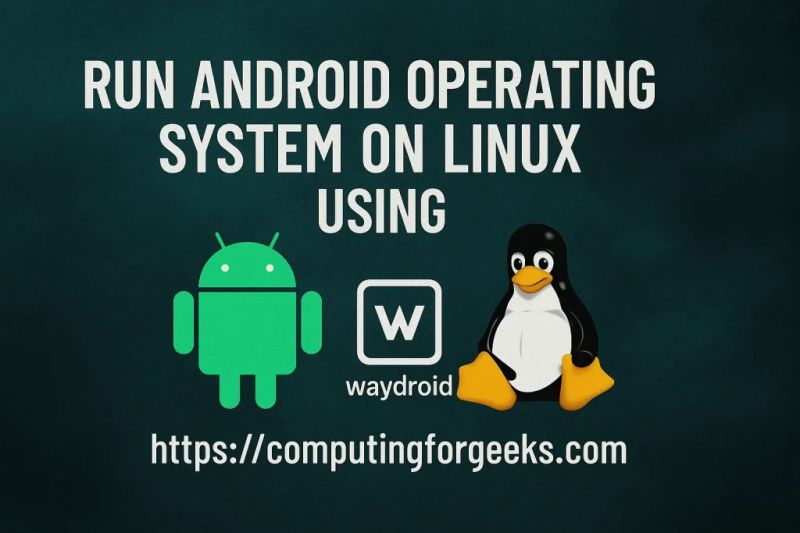 Run Android Operating System On Linux Using Waydroid Computingforgeeks - Amazing Gradient Wallpaper - High Resolution