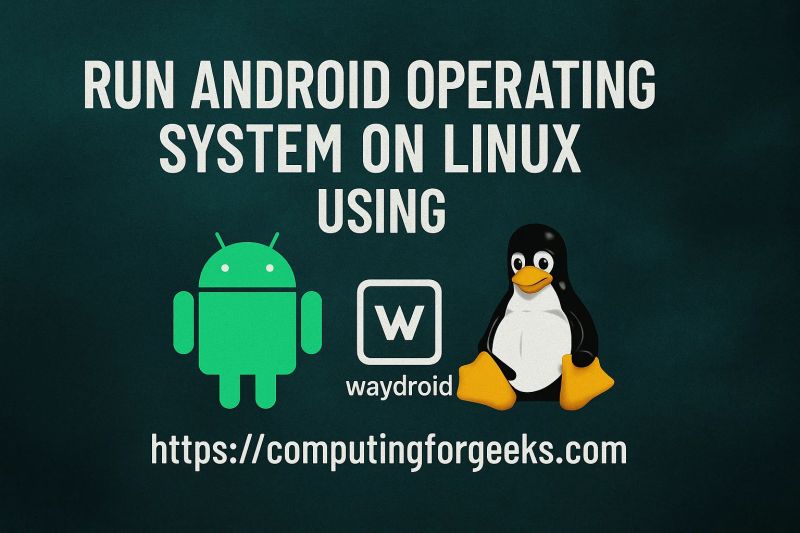 Run Android Operating System On Linux Using Waydroid Computingforgeeks - Premium Nature Background Gallery - High Resolution