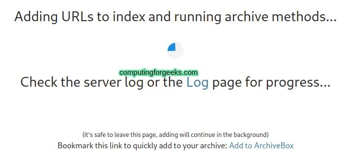 Install And Use Archivebox Self Hosted Internet Archiving Computingforgeeks - HD Sunset Backgrounds for Desktop