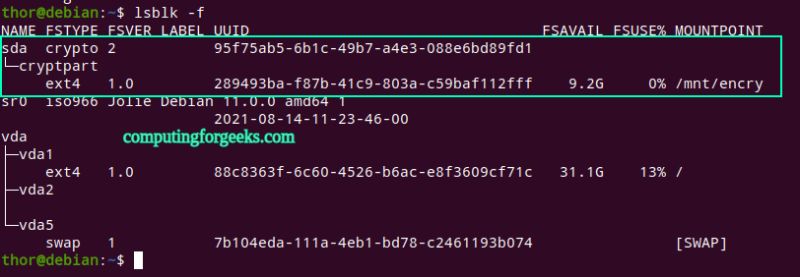 Encrypt Ubuntu Or Debian Disk Partition Using Cryptsetup - Premium Landscape Picture - High Resolution