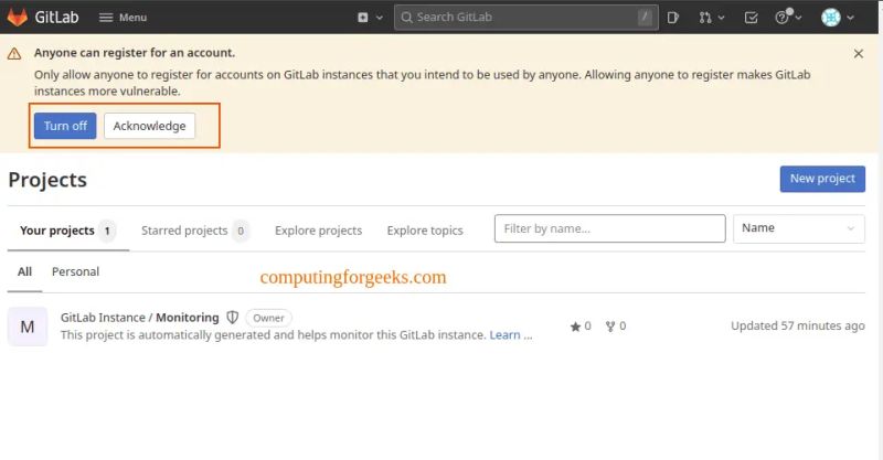 Run Gitlab In Docker Containers Using Docker Compose Computingforgeeks - Elegant Landscape Picture - 4K