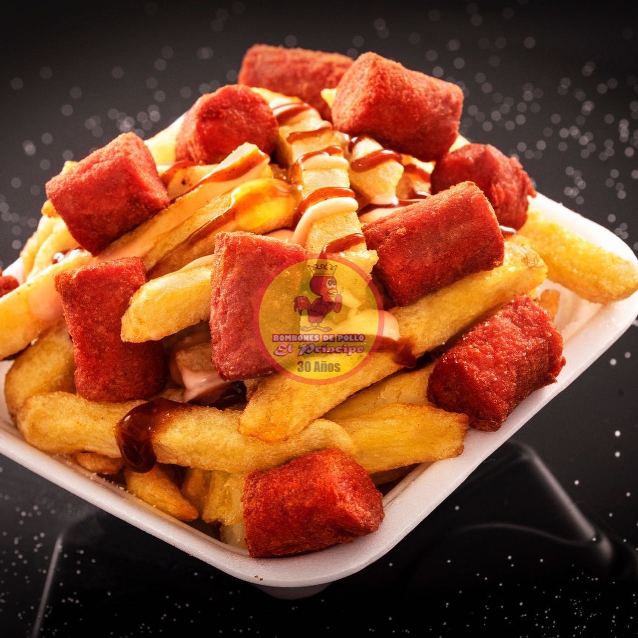 Bombones de pollo el príncipe