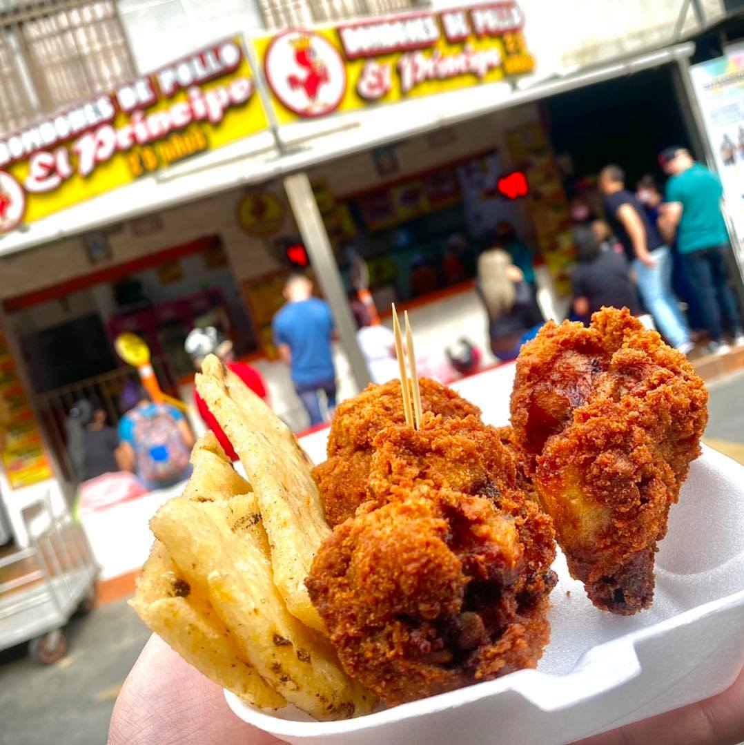 Bombones de pollo el príncipe