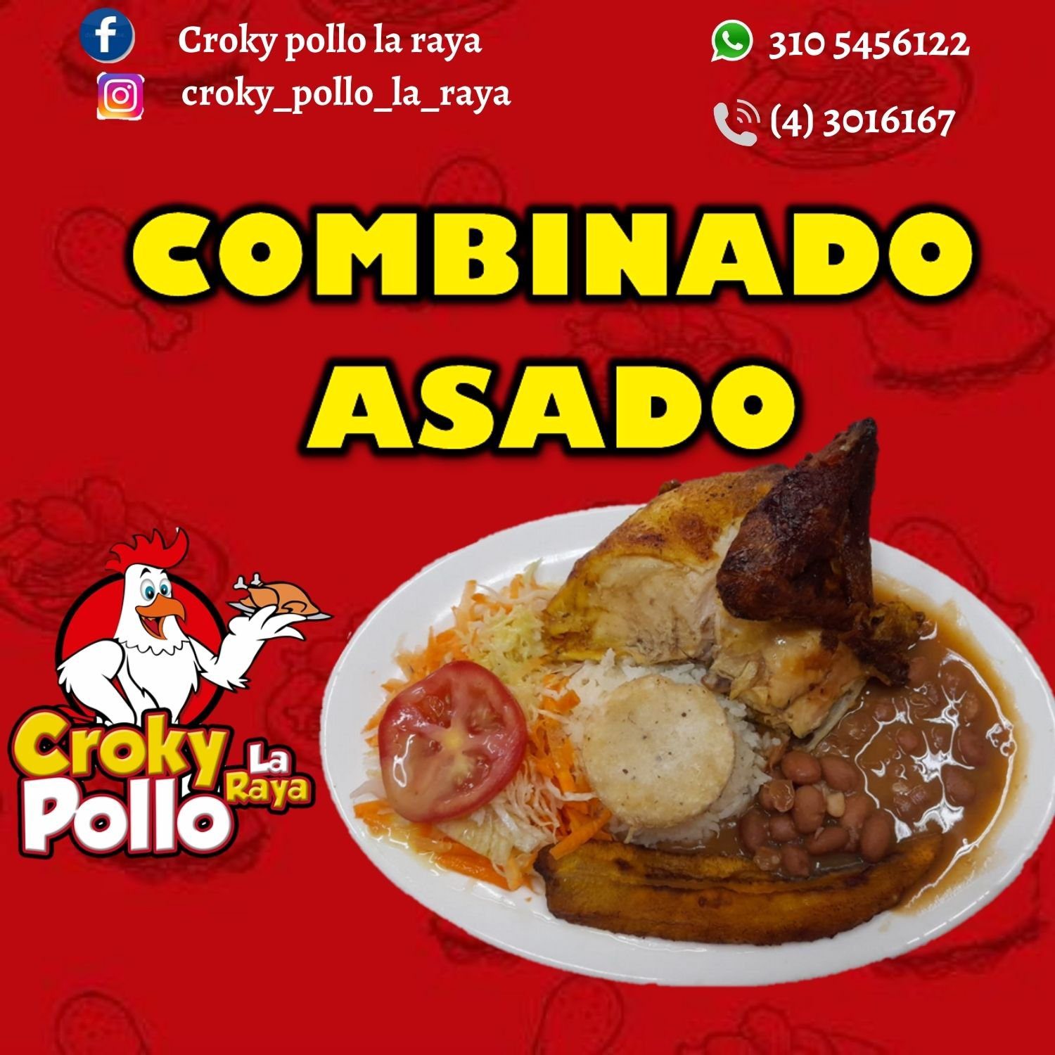 Croky Pollo La Raya