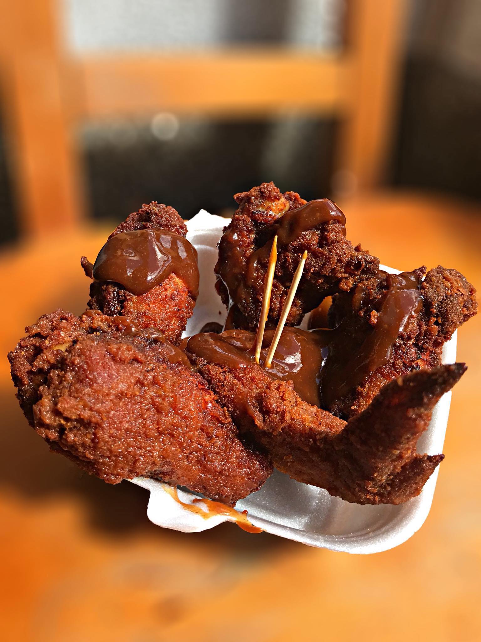 Bombones de pollo el príncipe