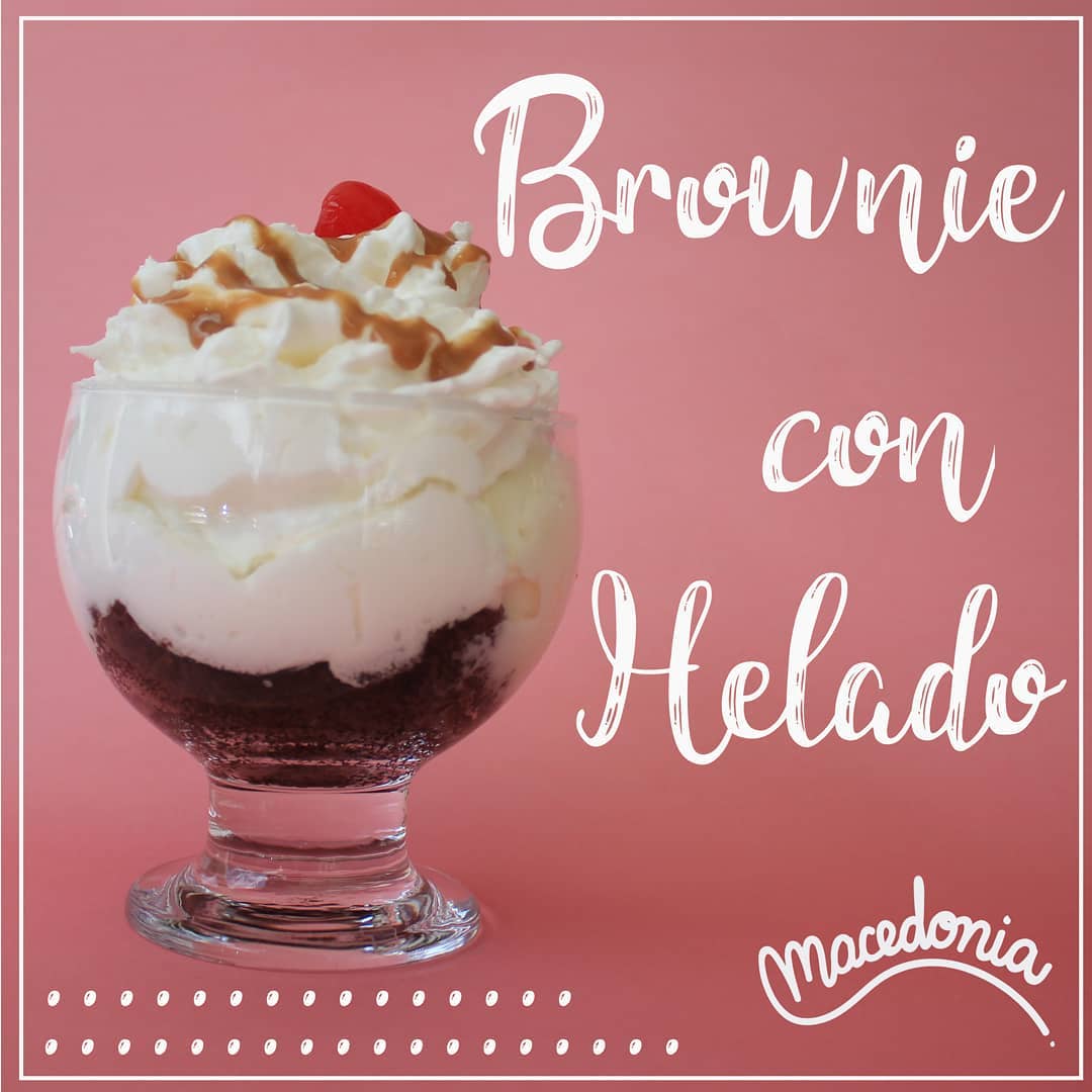 Macedonia, Fruta y Helados