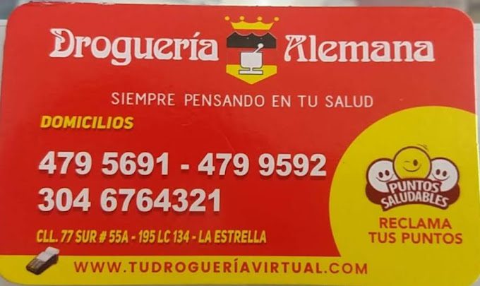 Drogueria Alemana # 146 la Estrella