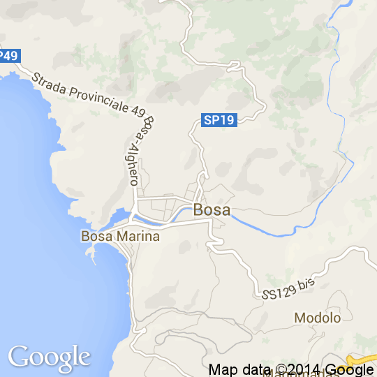 Mappa Di Bosa Cartine Stradali E Foto Satellitari Satellite Strade Hibrida Bosa 