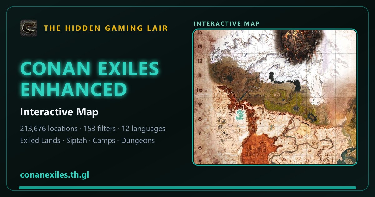 Locations Map Conan Exiles Enhanced Opengraph Image.