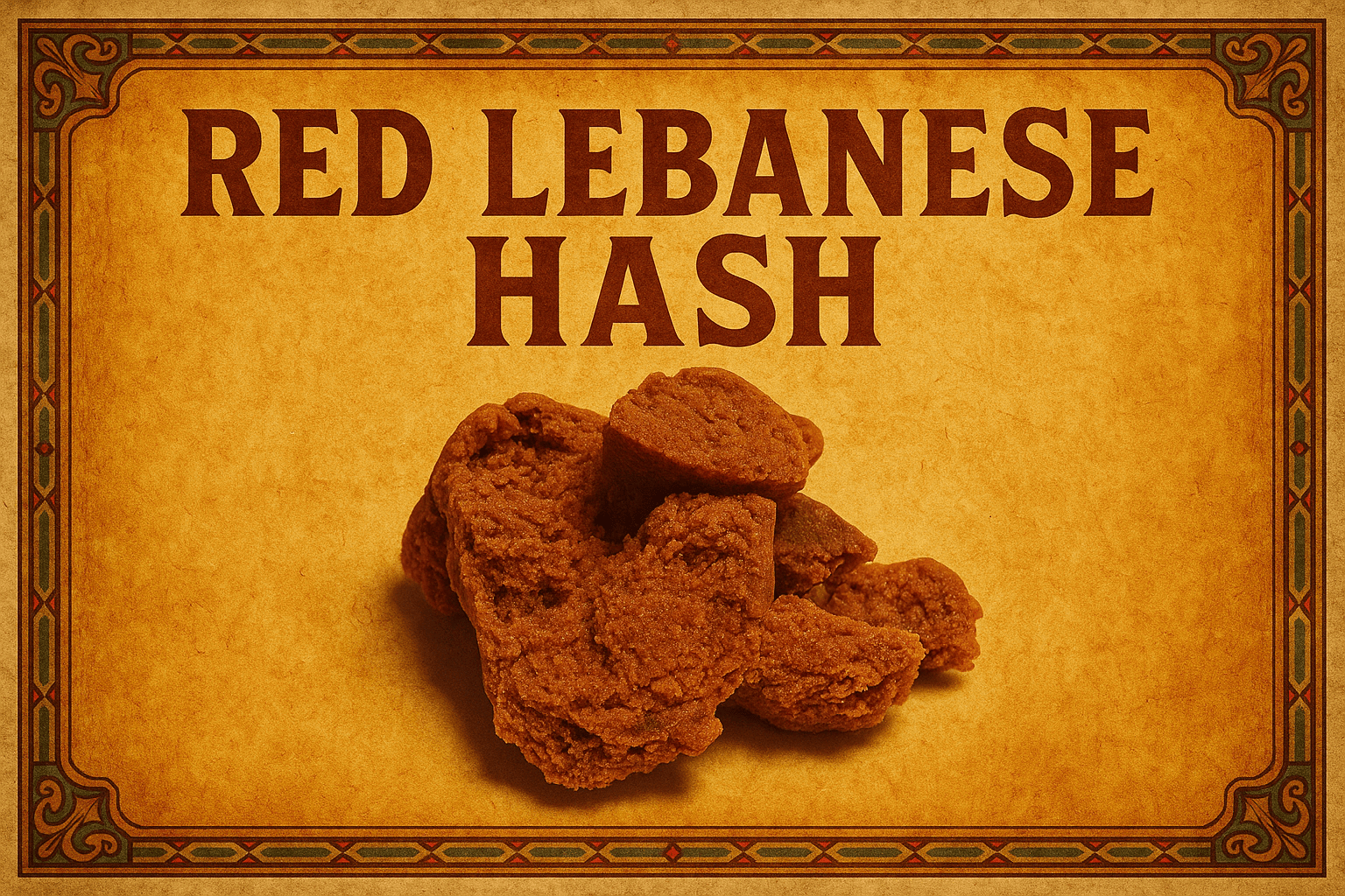 Red Lebanese Hash