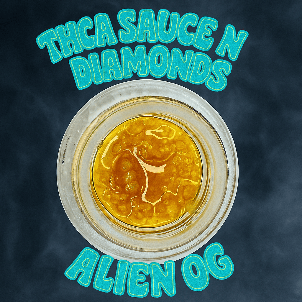 THCA Sauce N Diamonds-Alien OG | 1 GRAM