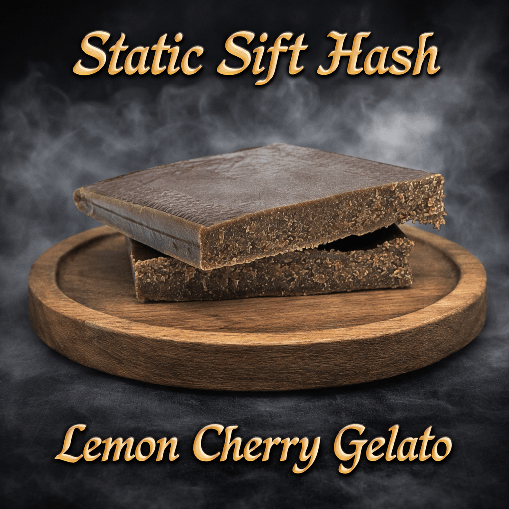 Epic Static Sift Hash-Lemon Cherry Gelato | 1 GRAM | Concentrate CBD
