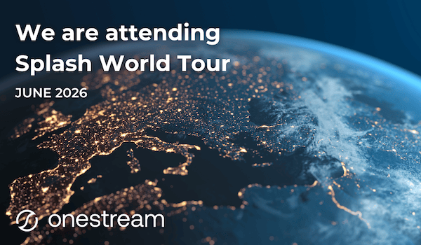 Webinar Integrating SAP With OneStream Concentric Solutions Graphic Splash World Tour Thumbnail 