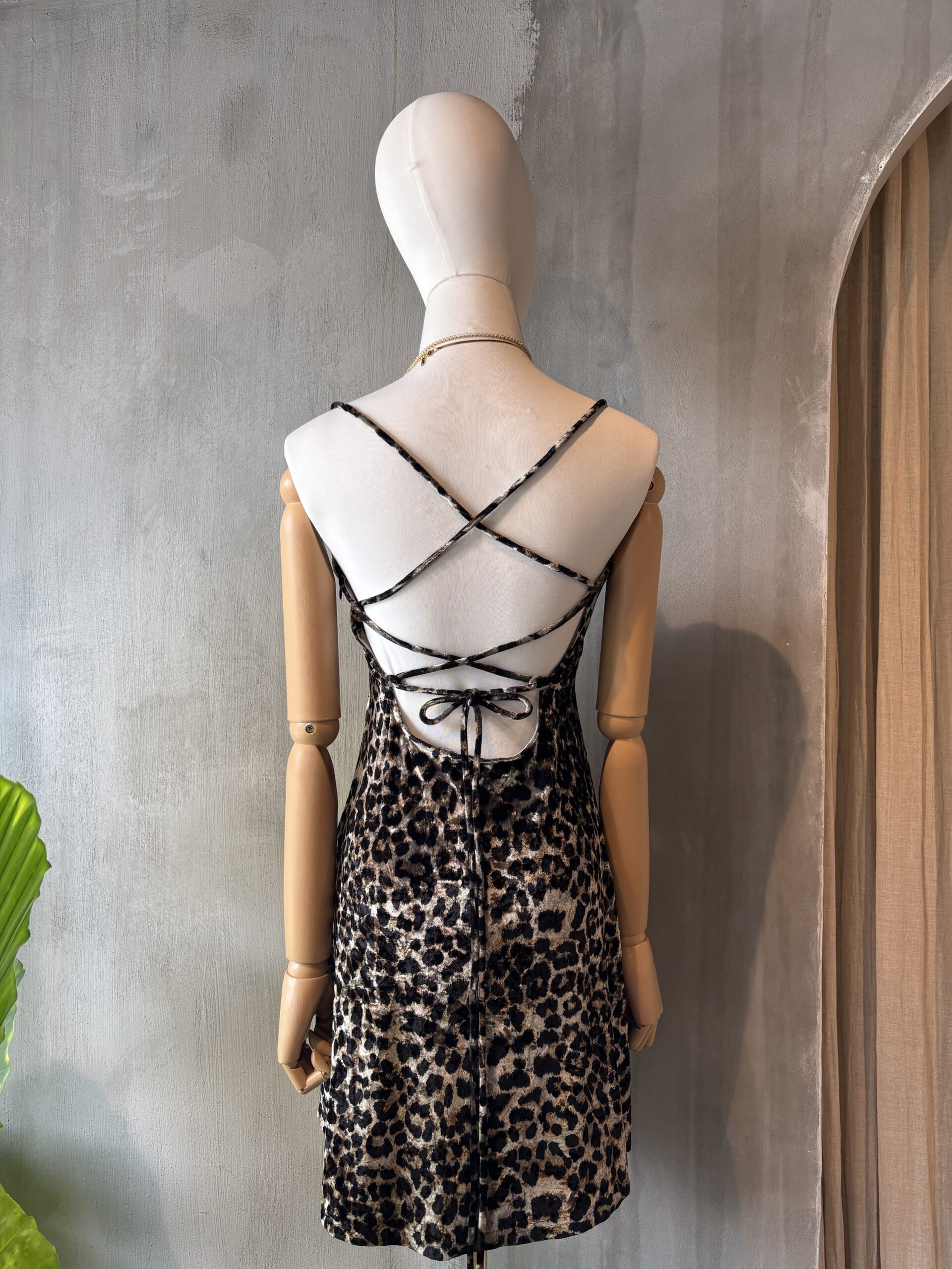 SILVER ANIMAL DRESS