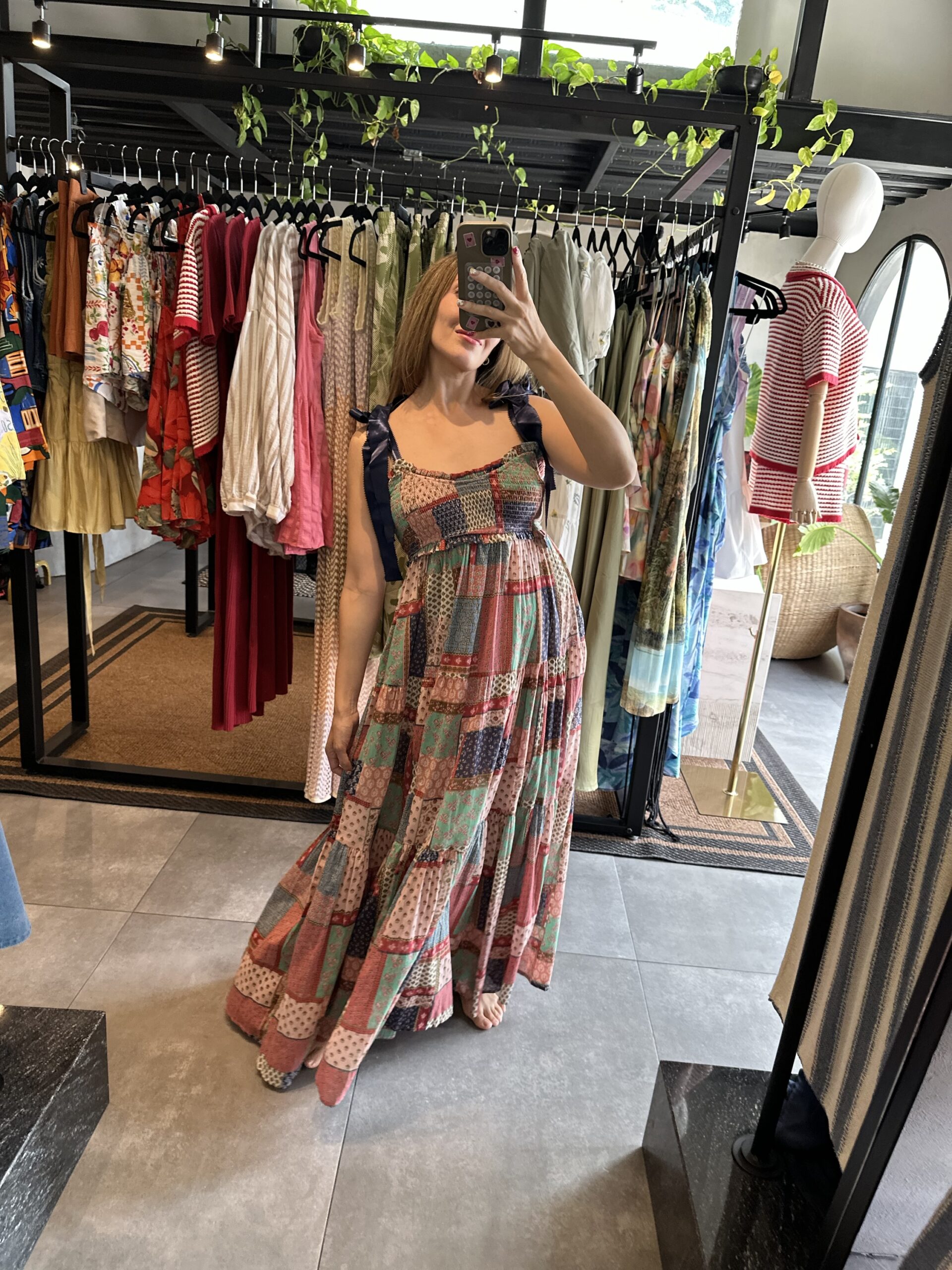 CAMELIA PATCHWORK DRESS