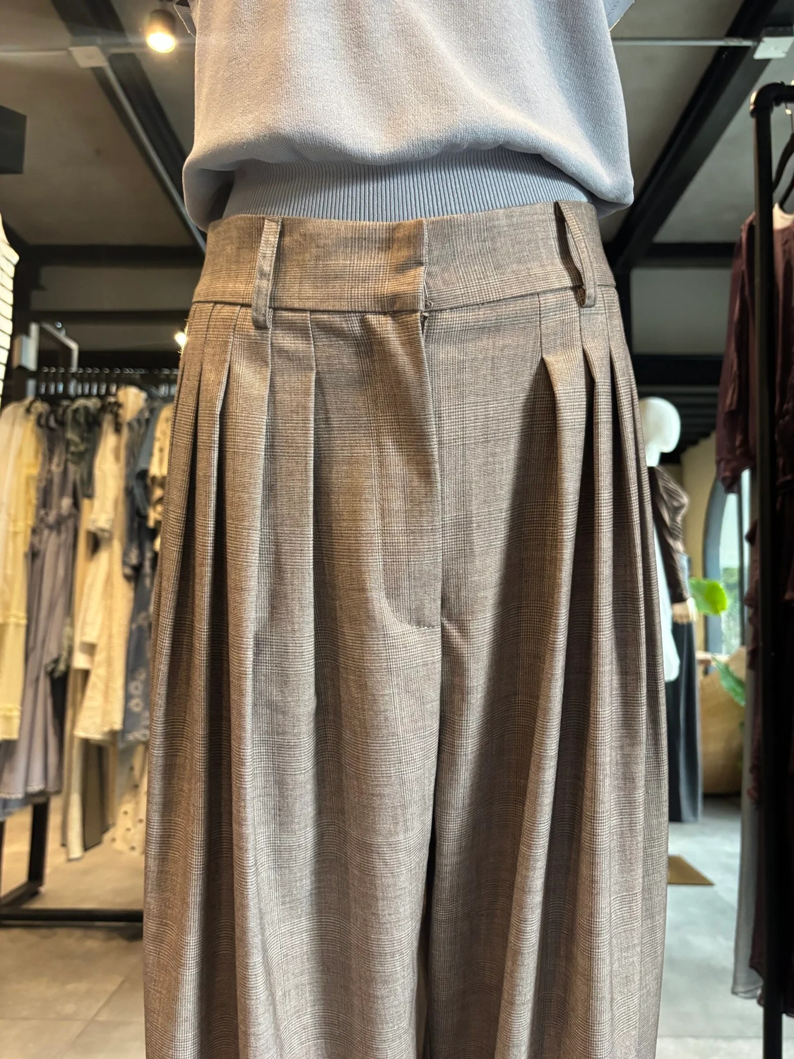 Solenne Brown Pant