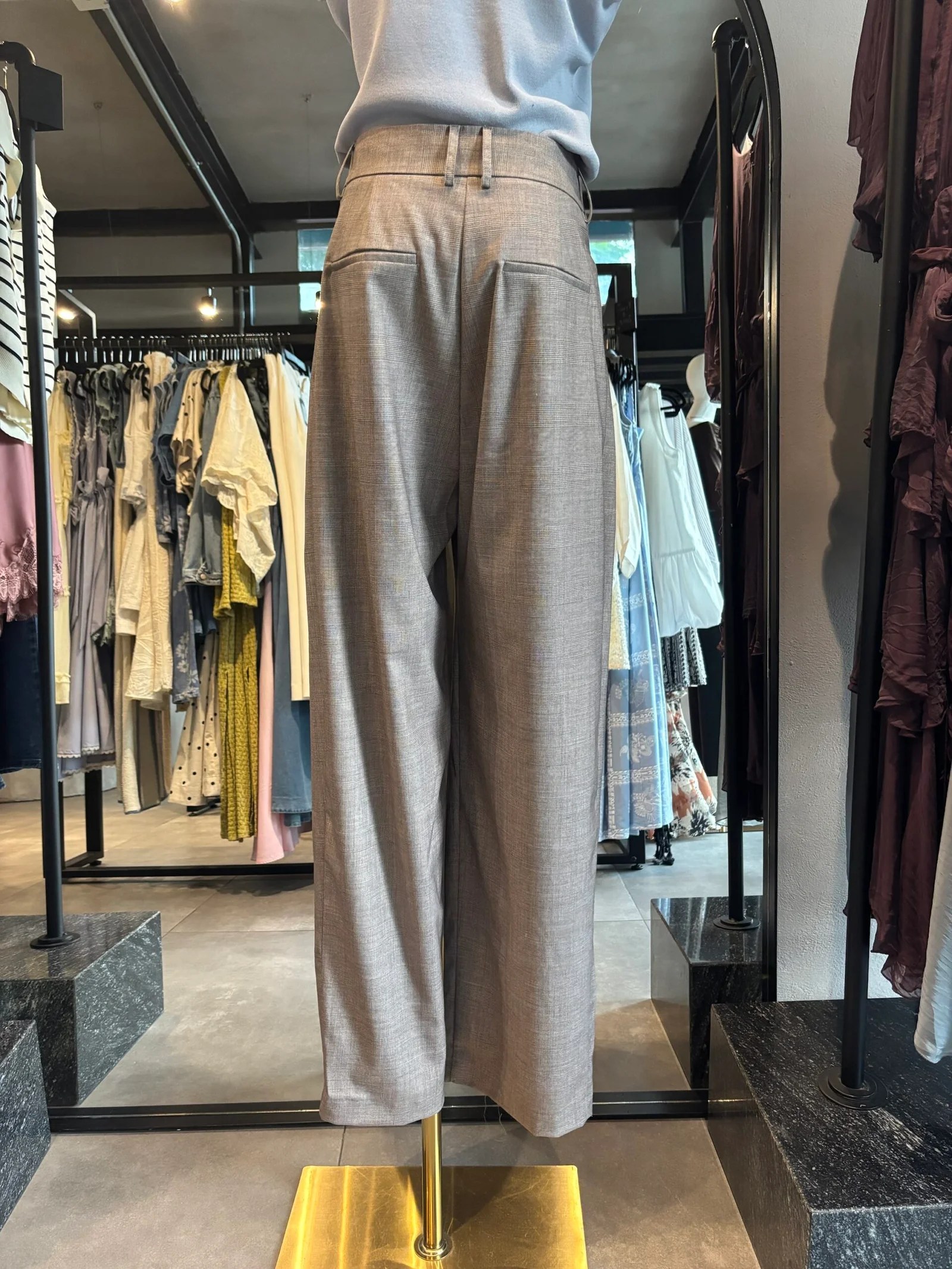 Solenne Brown Pant