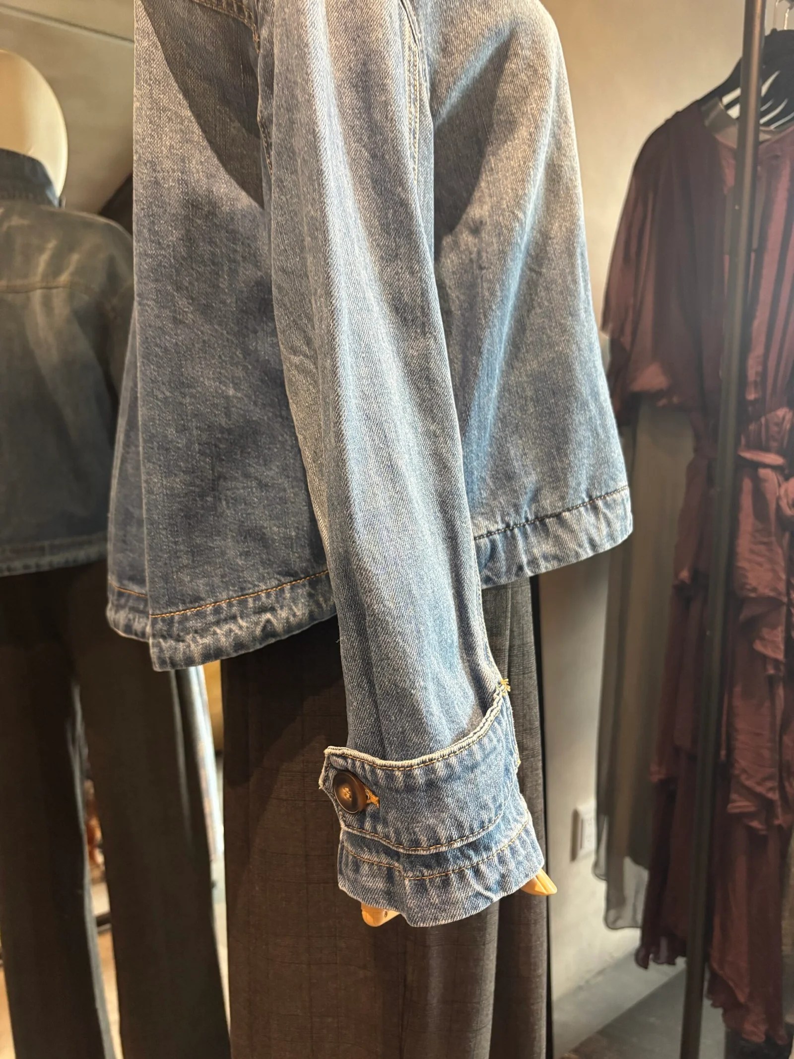 DENIM JACKET MAO