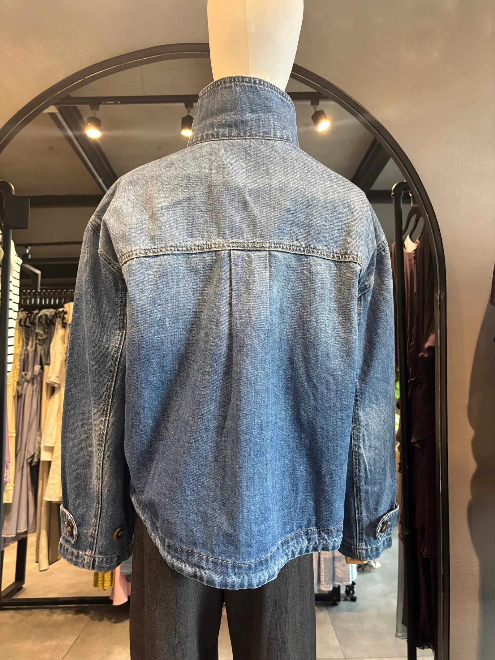 DENIM JACKET MAO