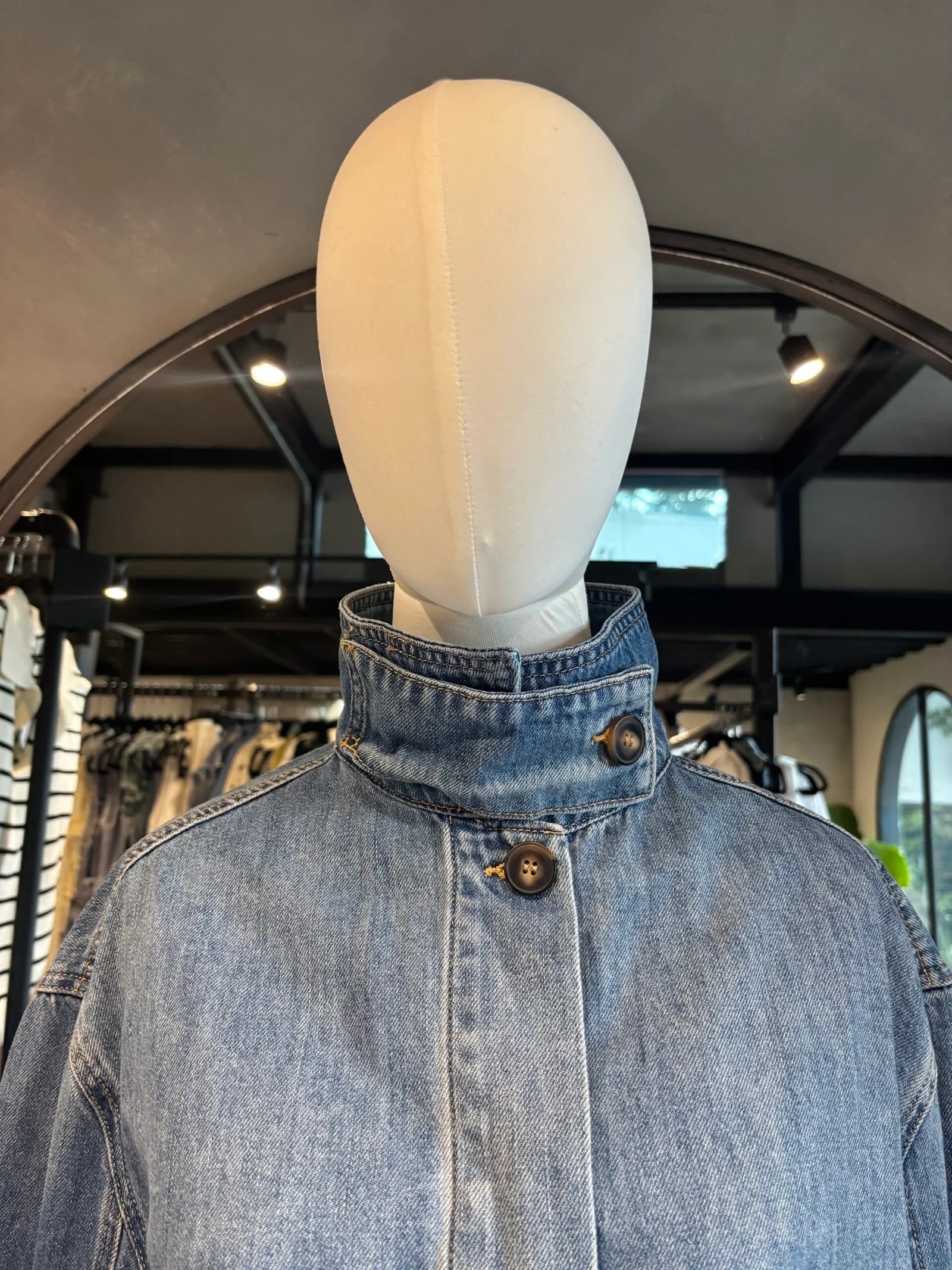 DENIM JACKET MAO