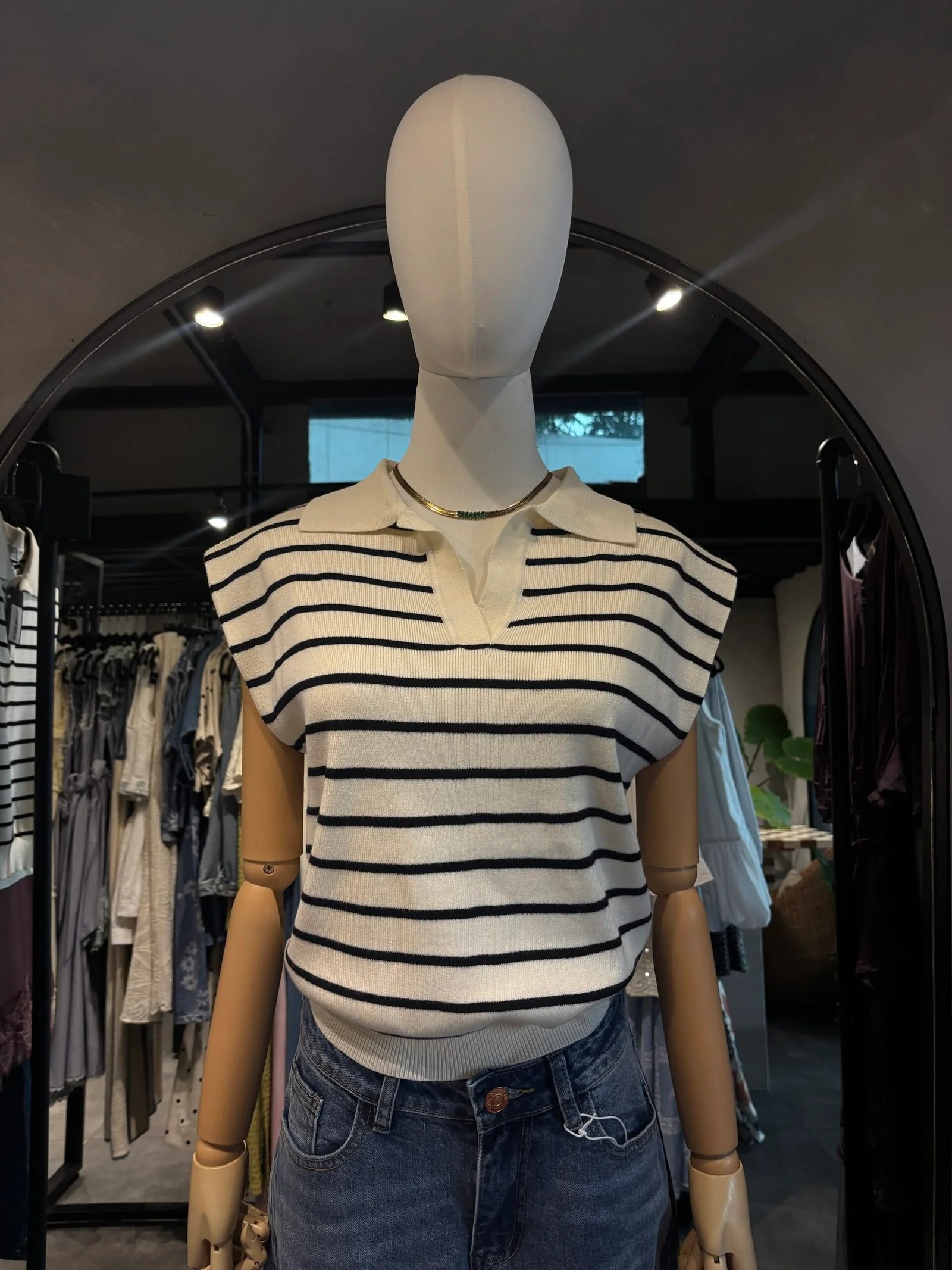 Mariner Stripes Top