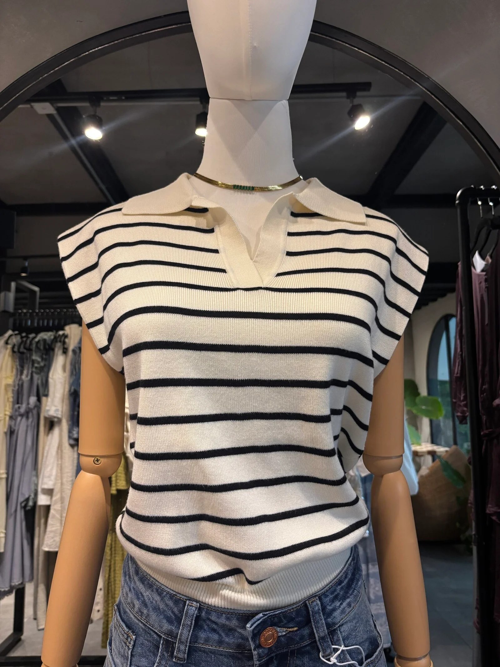 Mariner Stripes Top