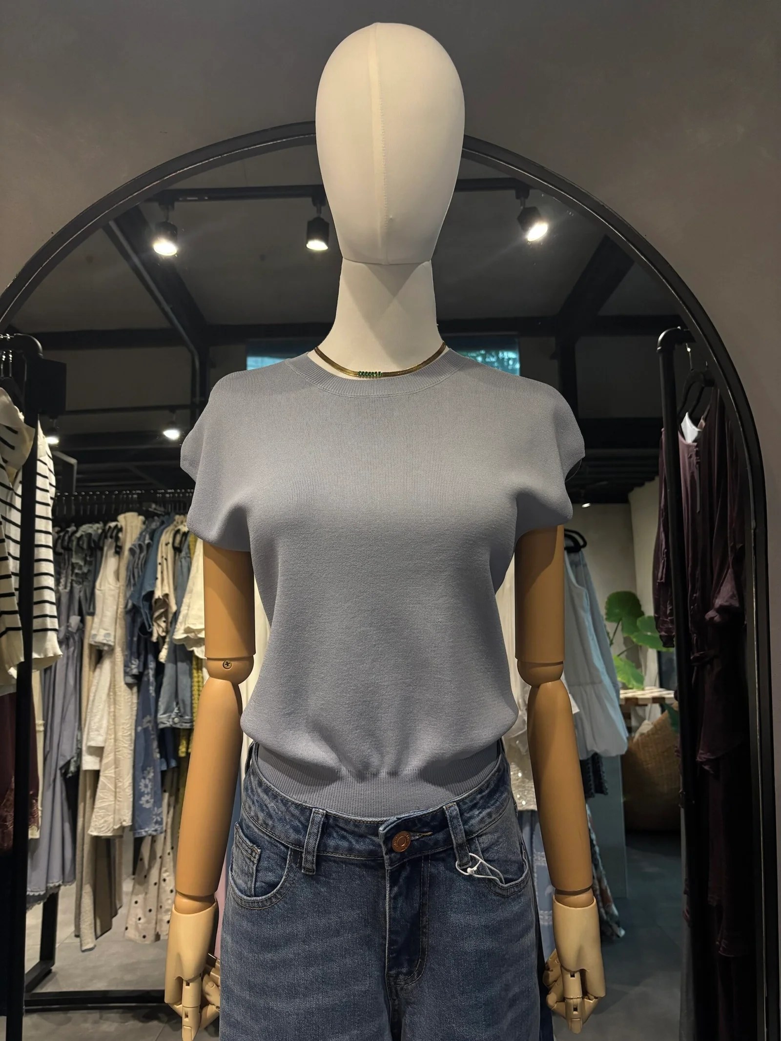 CAP KNIT TOP