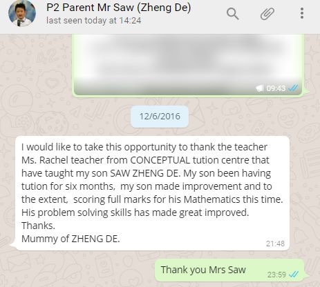 Primary Math Testimonial