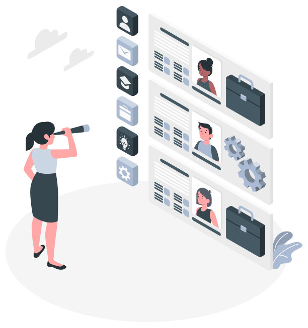 Hr Software Development Services - Elegant Colorful Pattern - Mobile