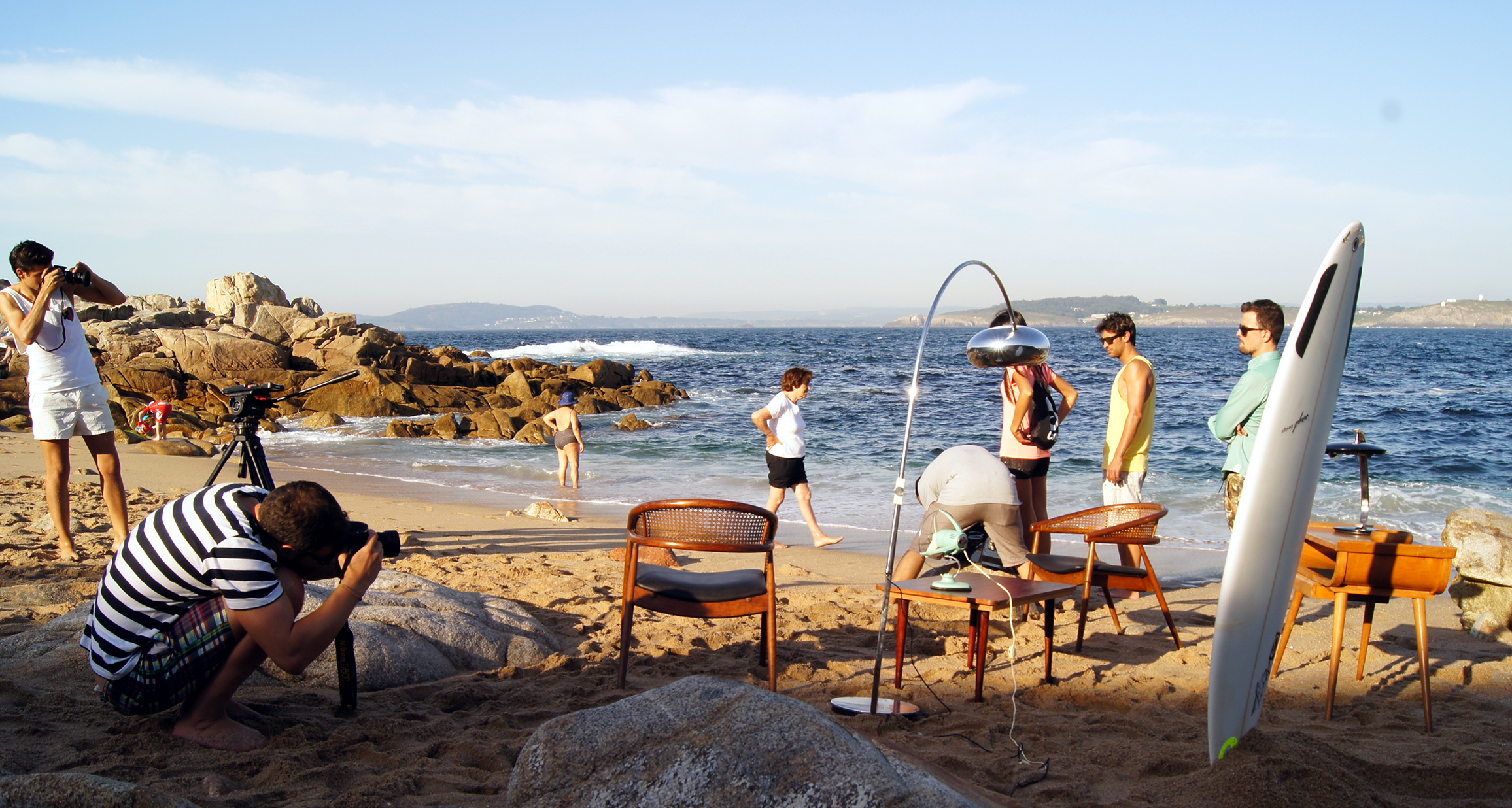 Decorado para Solo Moda. TVE