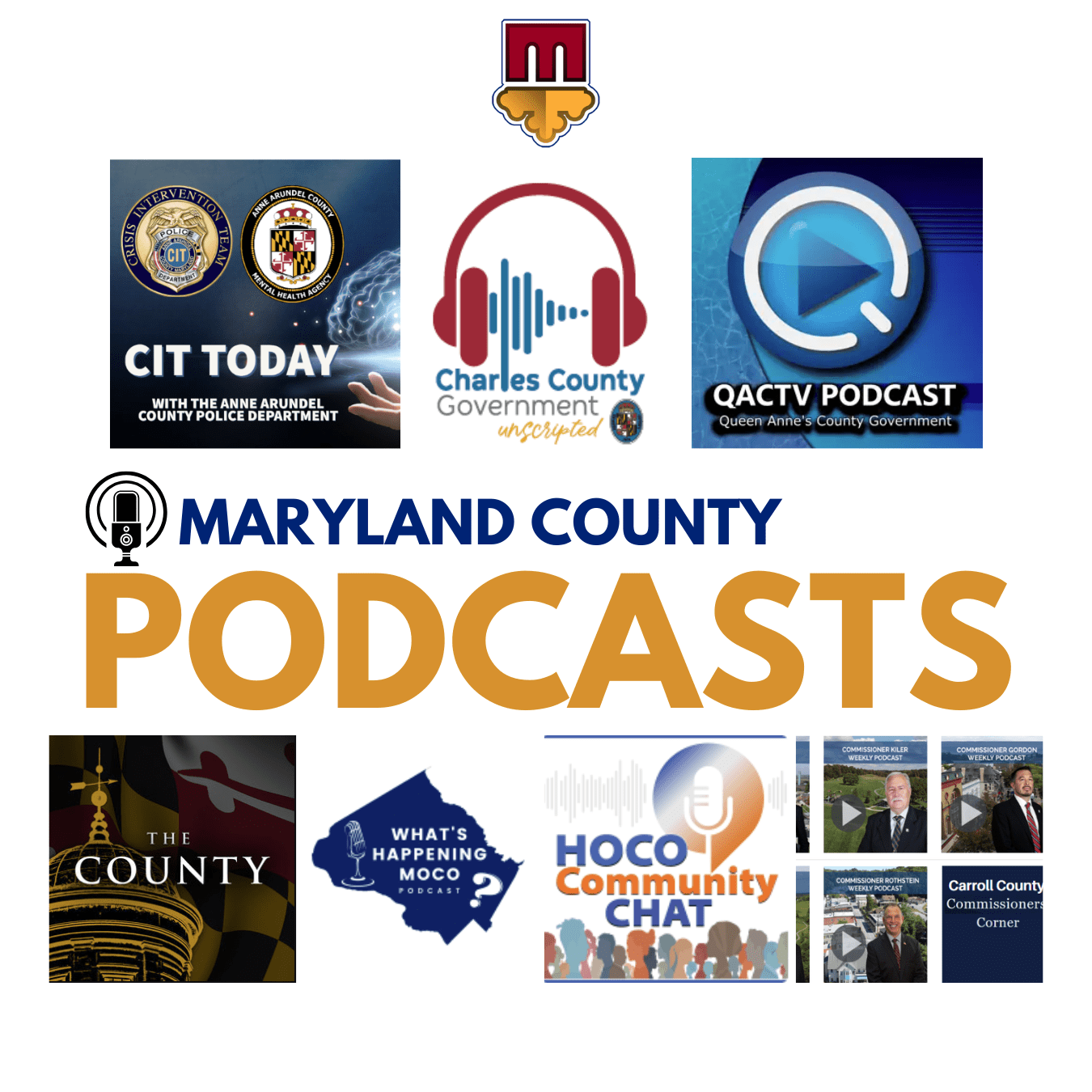 Read more about the article Seven Maryland County Podcasts to Keep Your Ear to the Ground