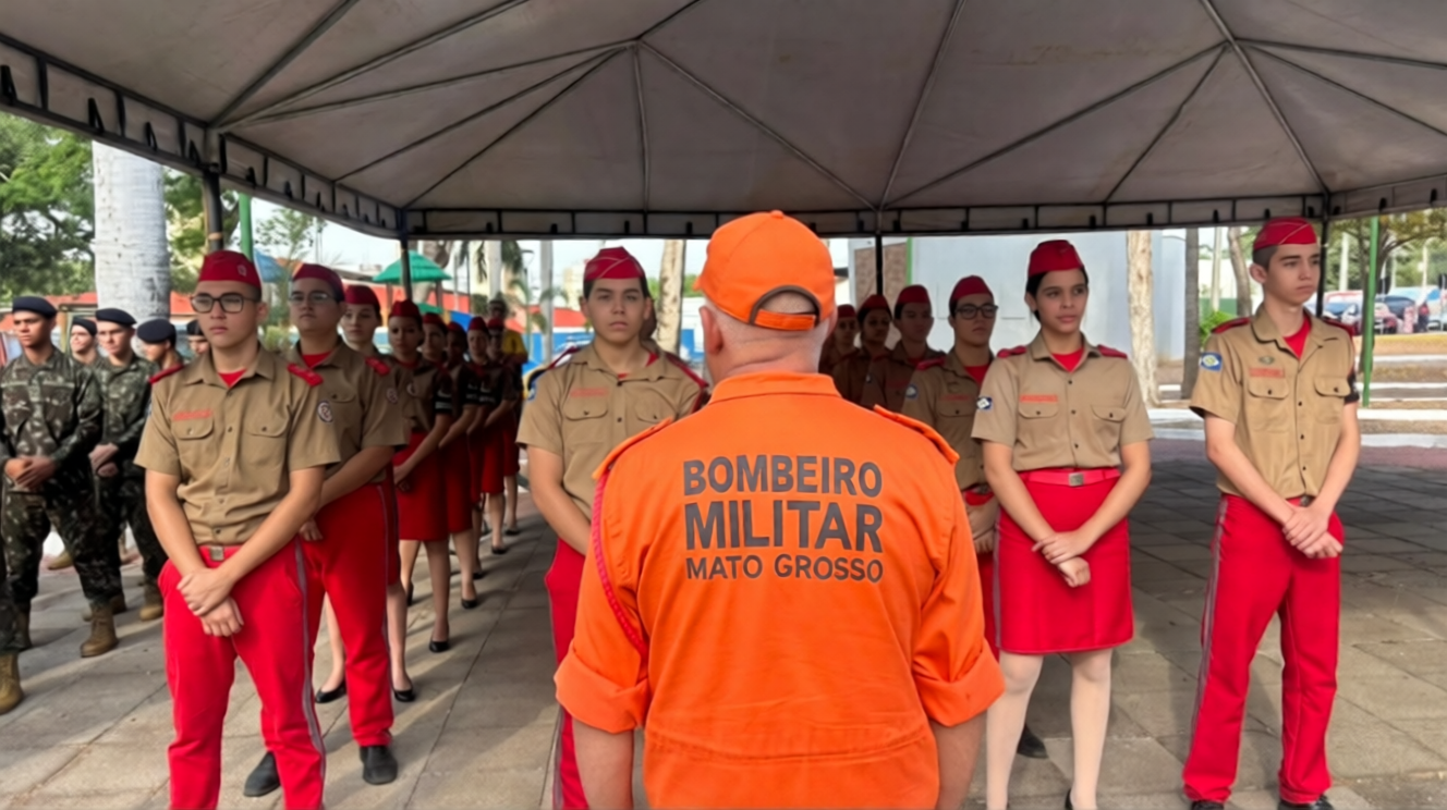 Cerimônia na Praça Brasil marca início das comemorações da Semana da Pátria em Rondonópolis