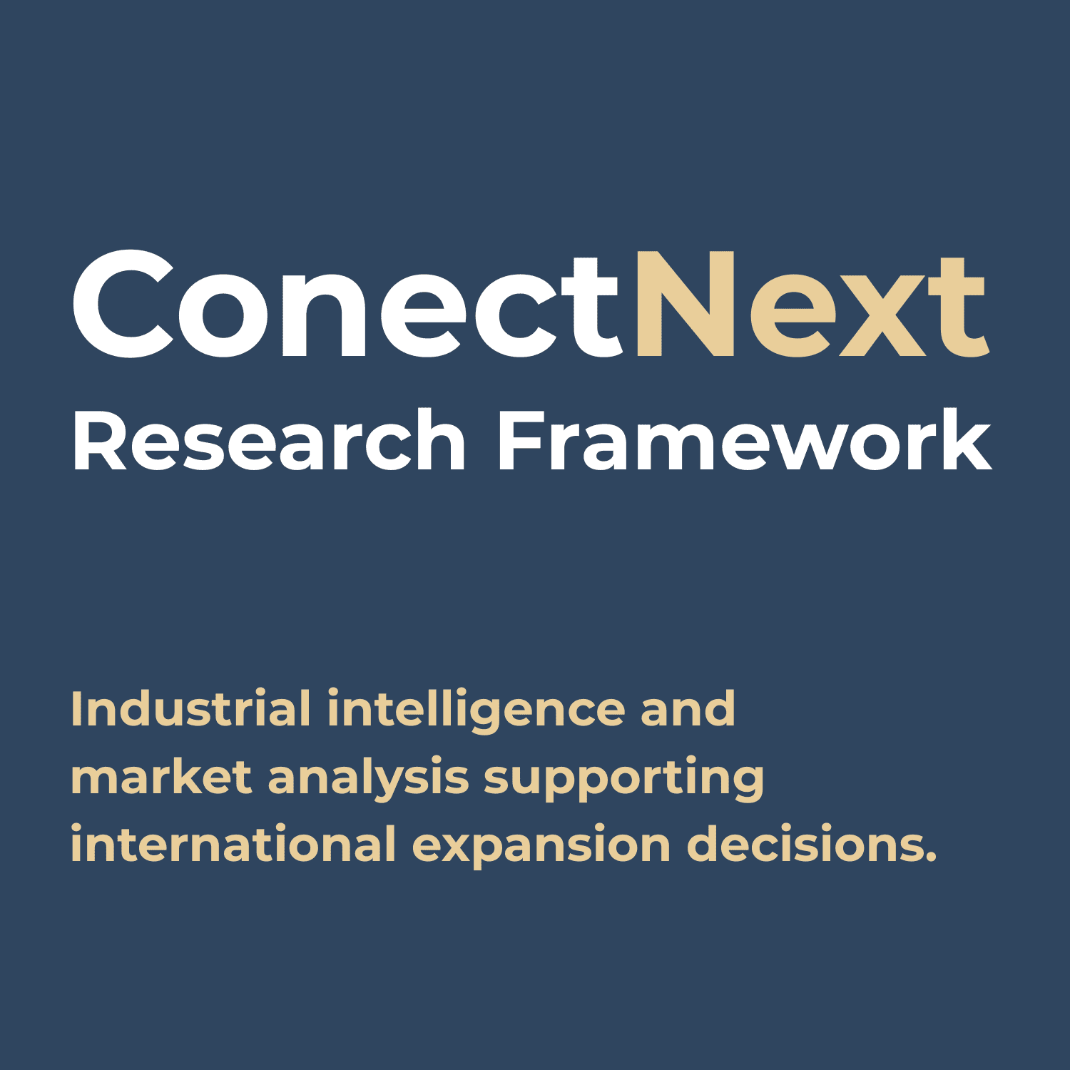 Industrial intelligence and market analysis supporting international expansion decisions.